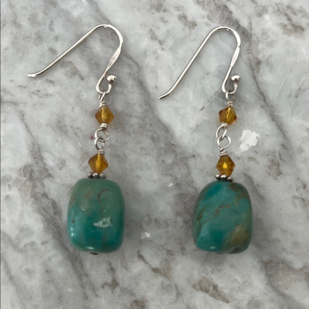 Elegant Turquoise drop Earrings